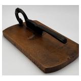 RARE Antique Tobacco Cutter Tool