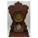 Antique New Haven "Gingerbread" Mantle Clock