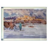Framed Print Of Painting By Artist Tom Lockhart
