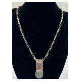Sterling Silver & Labradorite Necklace