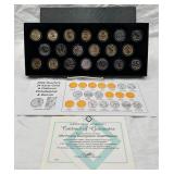 2004 State Quarters 24K Gold Clad & Platinum P&D