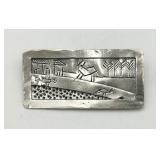 Unique Hand Crafted Sterling Silver Pin/Pendant