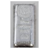 10 oz. Silver Bar 10 oz. Silver Bar