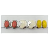 3 Pair of Very Nice Quality Ear Clips 3 Pair of Very Nice Quality Ear Clips