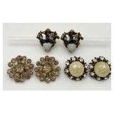 3 Pair of Vintage Earrings 3 Pair of Vintage Earrings