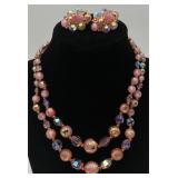 Pretty Beaded Fashion Necklace & War Clip Set Pretty Beaded Fashion Necklace & War Clip Set