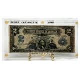 Rare 1899 2 Dollar Silver Certificate Rare 1899 2 Dollar Silver Certificate