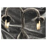 Silver 925 Loop Stud Earrings Silver 925 Loop Stud Earrings
