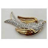 Large �Nolan Miller� Golden Dove Pin Large �Nolan Miller� Golden Dove Pin