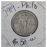 1919-P Standing Liberty Quarter 1919-P Standing Liberty Quarter