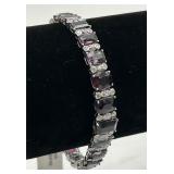 Gorgeous GGA Platinum, Spinel & Diamond Bracelet Gorgeous GGA Platinum, Spinel & Diamond Bracelet