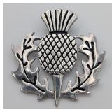 Sterling Silver Scottish Thistle Pendant Sterling Silver Scottish Thistle Pendant