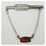 Vintage Sterling Silver Bar Tie Clip Vintage Sterling Silver Bar Tie Clip