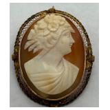 Vintage 10K Gold And Ivory Pendant/Pin Vintage 10K Gold And Ivory Pendant/Pin
