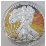 2019 Colorized Walking Liberty Coin 2019 Colorized Walking Liberty Coin