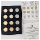 2009 P&D Platinum & Gold US Territories Quarters 2009 P&D Platinum & Gold US Territories Quarters