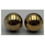 Vintage 1/20 12K G.F. Sphere Ear Screws Vintage 1/20 12K G.F. Sphere Ear Screws