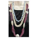 3 Nice Beaded Fashion Necklaces 3 Nice Beaded Fashion Necklaces