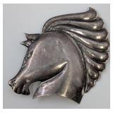Sterling Silver Monet Stallion Pin Sterling Silver Monet Stallion Pin