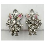 Vintage �Lisner� Rhinestone Ear Clips Vintage �Lisner� Rhinestone Ear Clips