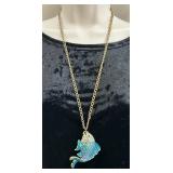 Large Koi Fish Pendant on Chain Large Koi Fish Pendant on Chain