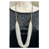 RARE �Miriam Haskell� Multi-Strand Necklace RARE �Miriam Haskell� Multi-Strand Necklace