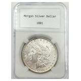 1881 Morgan Silver Dollar 1881 Morgan Silver Dollar