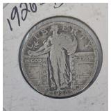 1926-D Standing Liberty Quarter 1926-D Standing Liberty Quarter