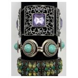 3 Nice Metal Fashion Bracelets 3 Nice Metal Fashion Bracelets