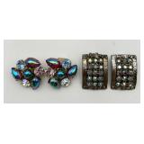 2 Pair of Vintage Ear Clips 2 Pair of Vintage Ear Clips