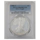 1986 Silver Eagle PR 69 1986 Silver Eagle PR 69