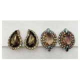 2 Pair of Vintage Ear Clips 2 Pair of Vintage Ear Clips