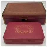 2 Nice Vintage Jewelry Boxes 2 Nice Vintage Jewelry Boxes