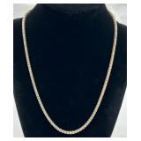 Gorgeous AIGL 14K Gold & Diamond Necklace Gorgeous AIGL 14K Gold & Diamond Necklace