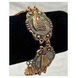 Vintage Roman Theme Medallion Bracelet Vintage Roman Theme Medallion Bracelet