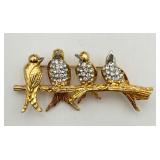 �Joan Rivers� Golden Birds Pin �Joan Rivers� Golden Birds Pin