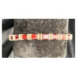 Silver 925 Garnet Bracelet Silver 925 Garnet Bracelet