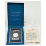 1883-CC Uncirculated Morgan Silver Dollar 1883-CC Uncirculated Morgan Silver Dollar
