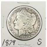 1879-S Morgan Silver Dollar