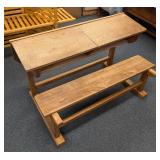 Antique School Desk