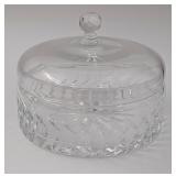 Vintage Block Crystal Candy Bowl