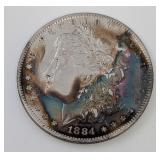 1884 Morgan Silver Dollar