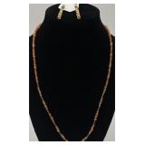 Nice Beaded Fashion Necklace & Earring Set