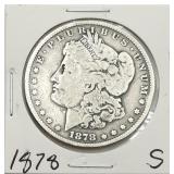 1878-S Morgan Silver Dollar