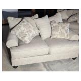 New Loveseat w/Decorative Pillows