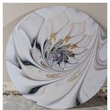 Painted Metal Spin Art