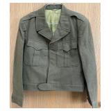 World War II IKE Wool Jacket w/ Insignia