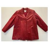 Venezia Embossed Leather Jacket