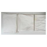 3 Nice White Table Cloths