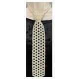 Nice Fashion Pearl ï¿½Tieï¿½ Necklace